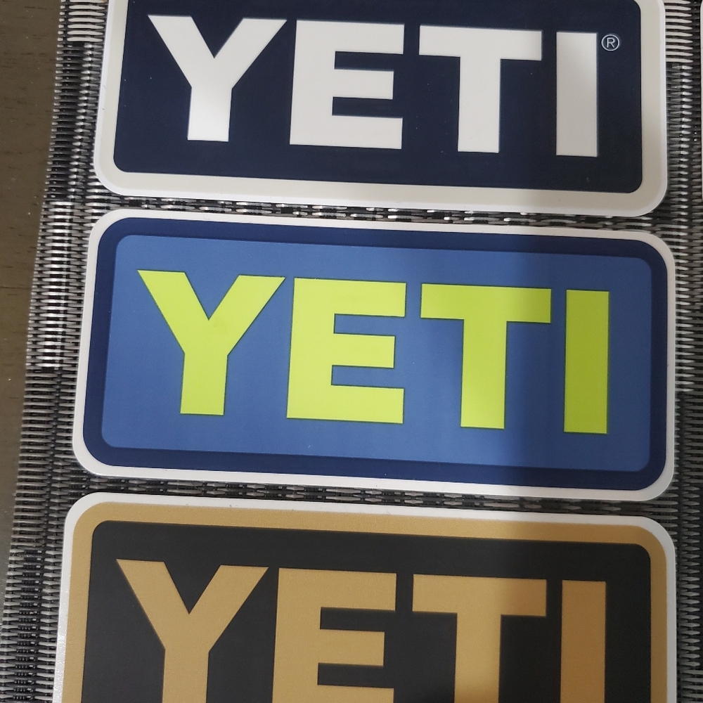 6 Yeti Stickers - Picture 3 of 3